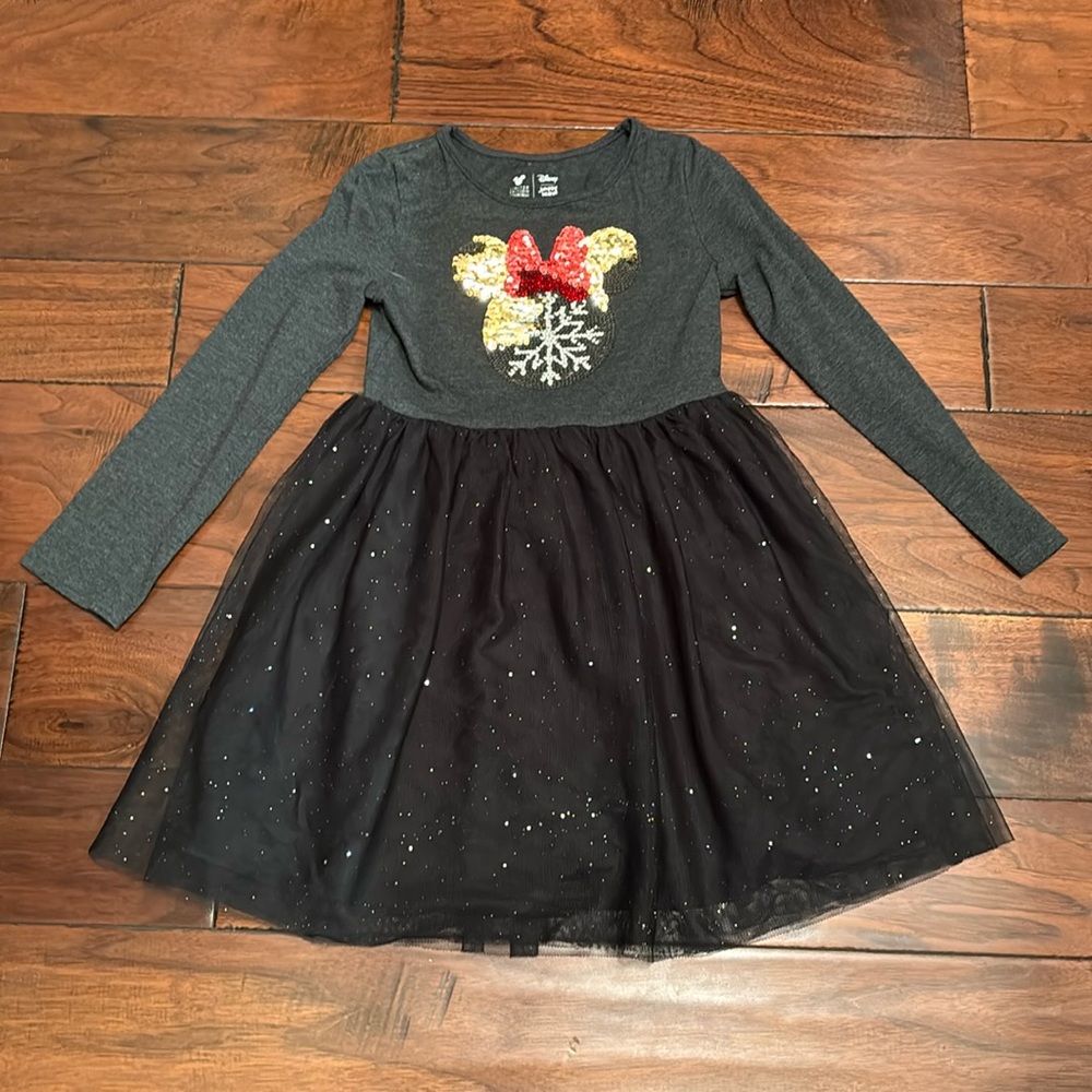 Disney Jumping Beans Limited Edition Minnie Mouse sequin changing dress